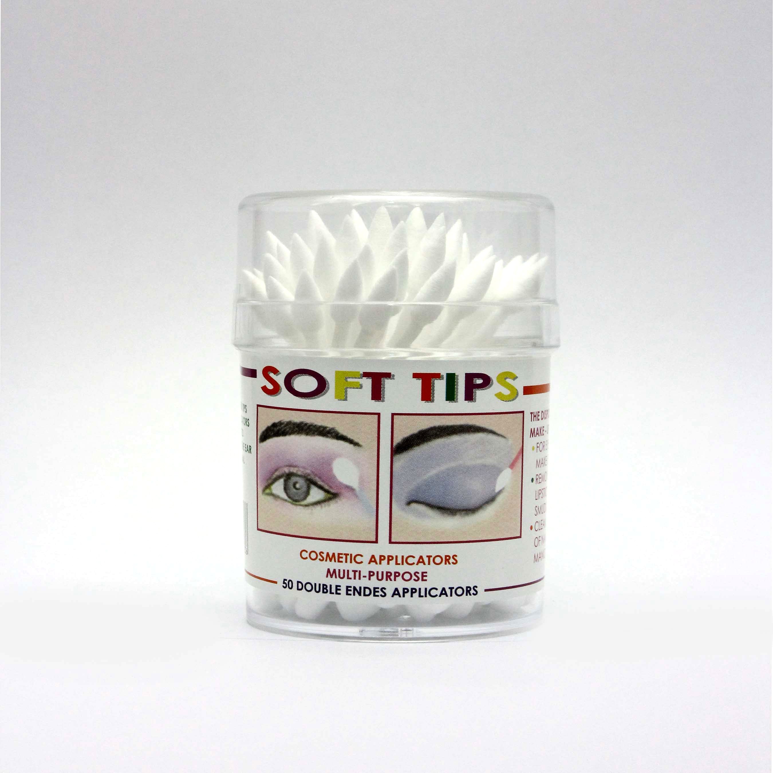 Soft Tips Makeup Applicators 50